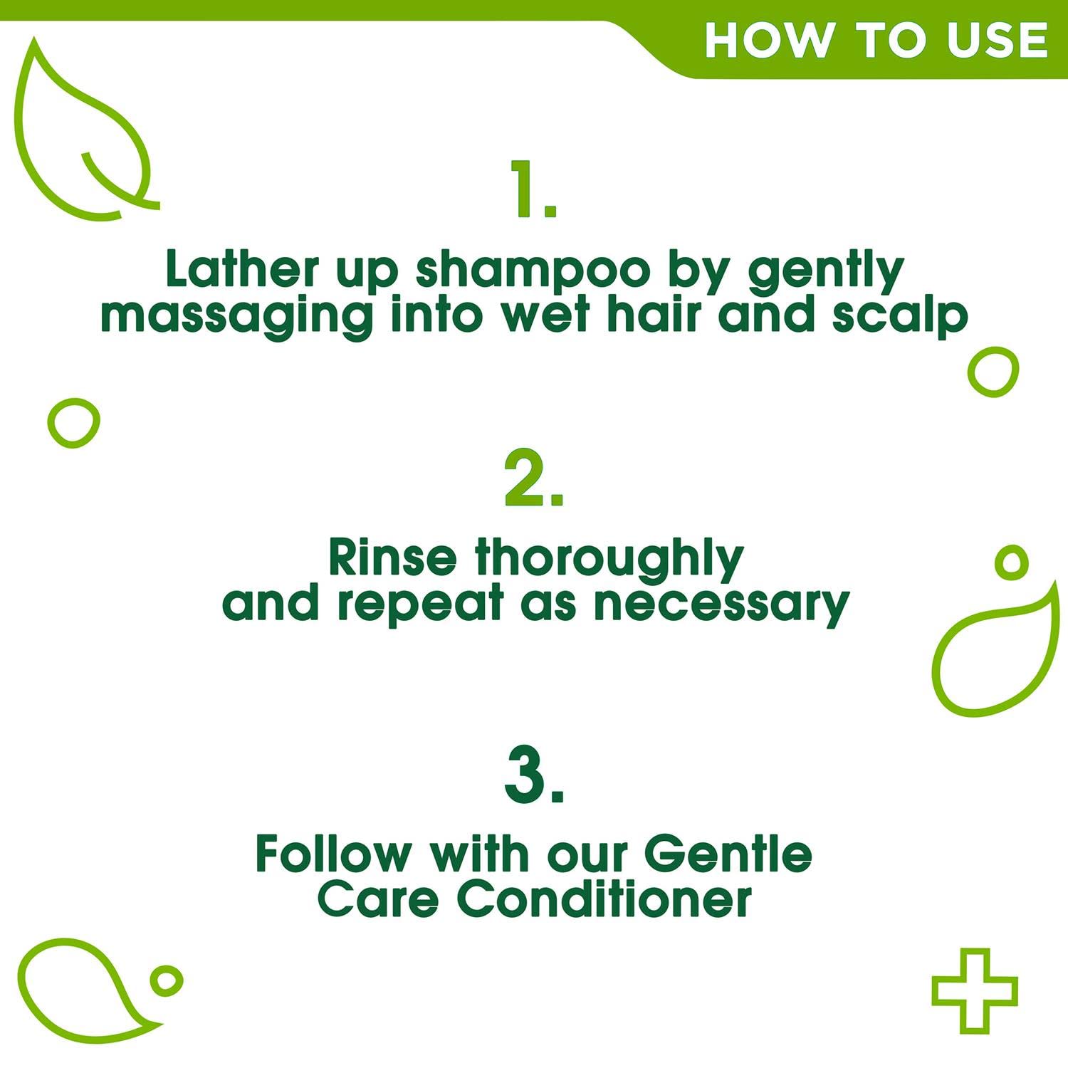 Simple shampoo beside conditioner indicating complementary hair care benefit