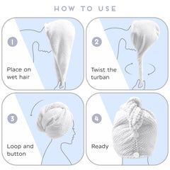 SimpleField two folded turbans in a travel bag showing compact portability