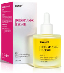 SINAHET bottle front view showing label and convenient travel size benefit