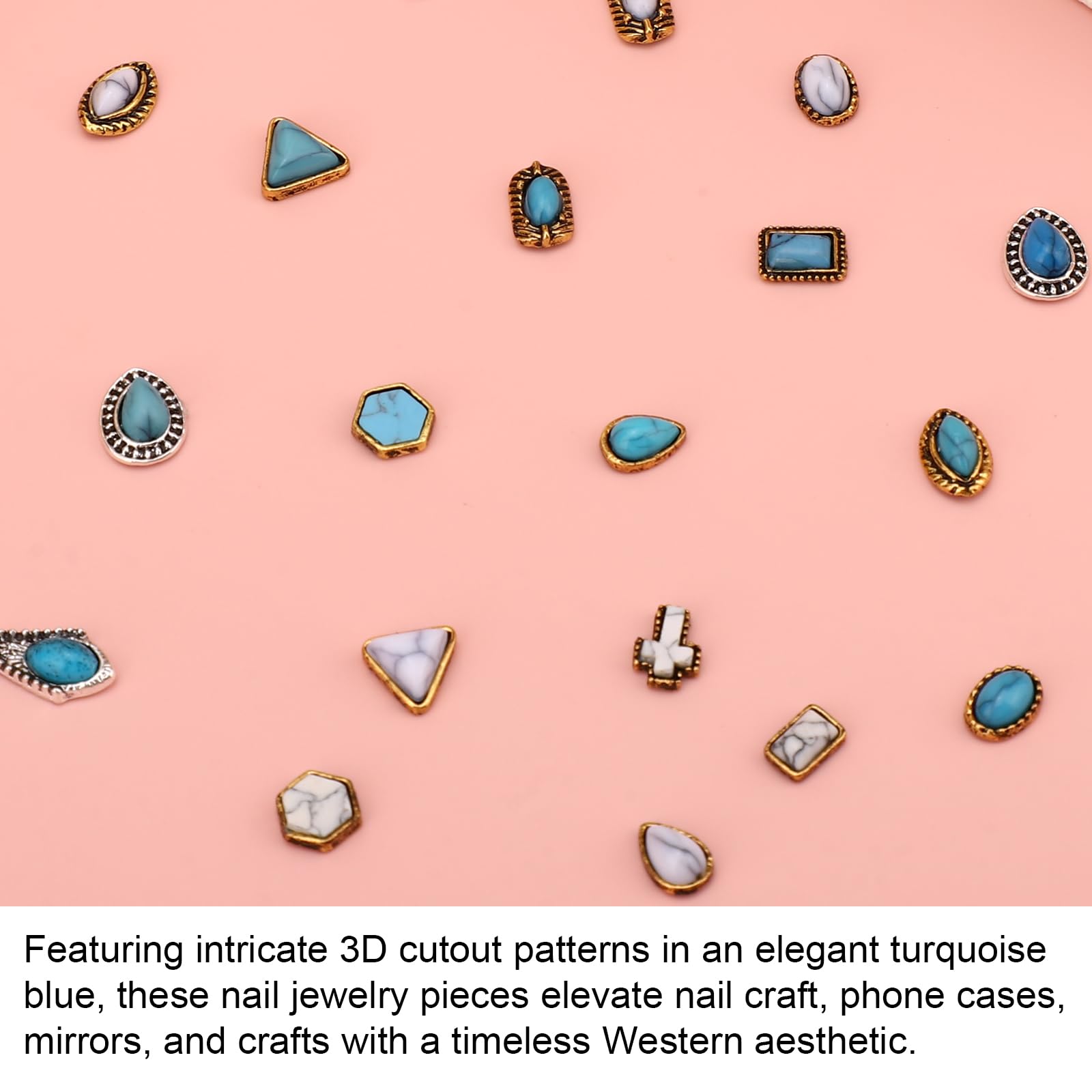 Sinbana charms with application tools ready for DIY manicure convenience benefit