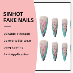 SINHOT styled manicure at a party, showcases salon-ready look without salon time