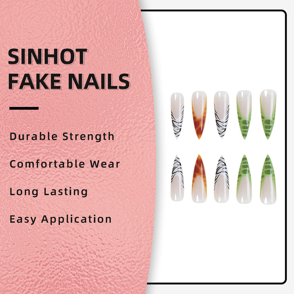 SINHOT application demonstration pressing nail on finger for quick at-home use