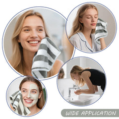 SINLAND cloths styled in bathroom showing clean lifestyle appeal