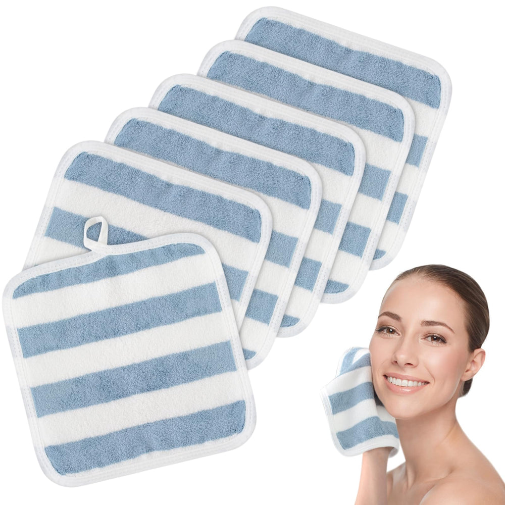 SINLAND washcloths on bathroom counter in lifestyle setting for daily routine