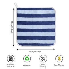 SINLAND close-up of microfiber texture showing gentle fibers for effective cleansing