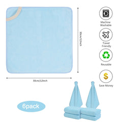 SINLAND microfiber close-up texture for gentle exfoliation