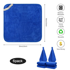 SINLAND cloth hanging in bathroom to dry showing fast-drying, low-odor advantage
