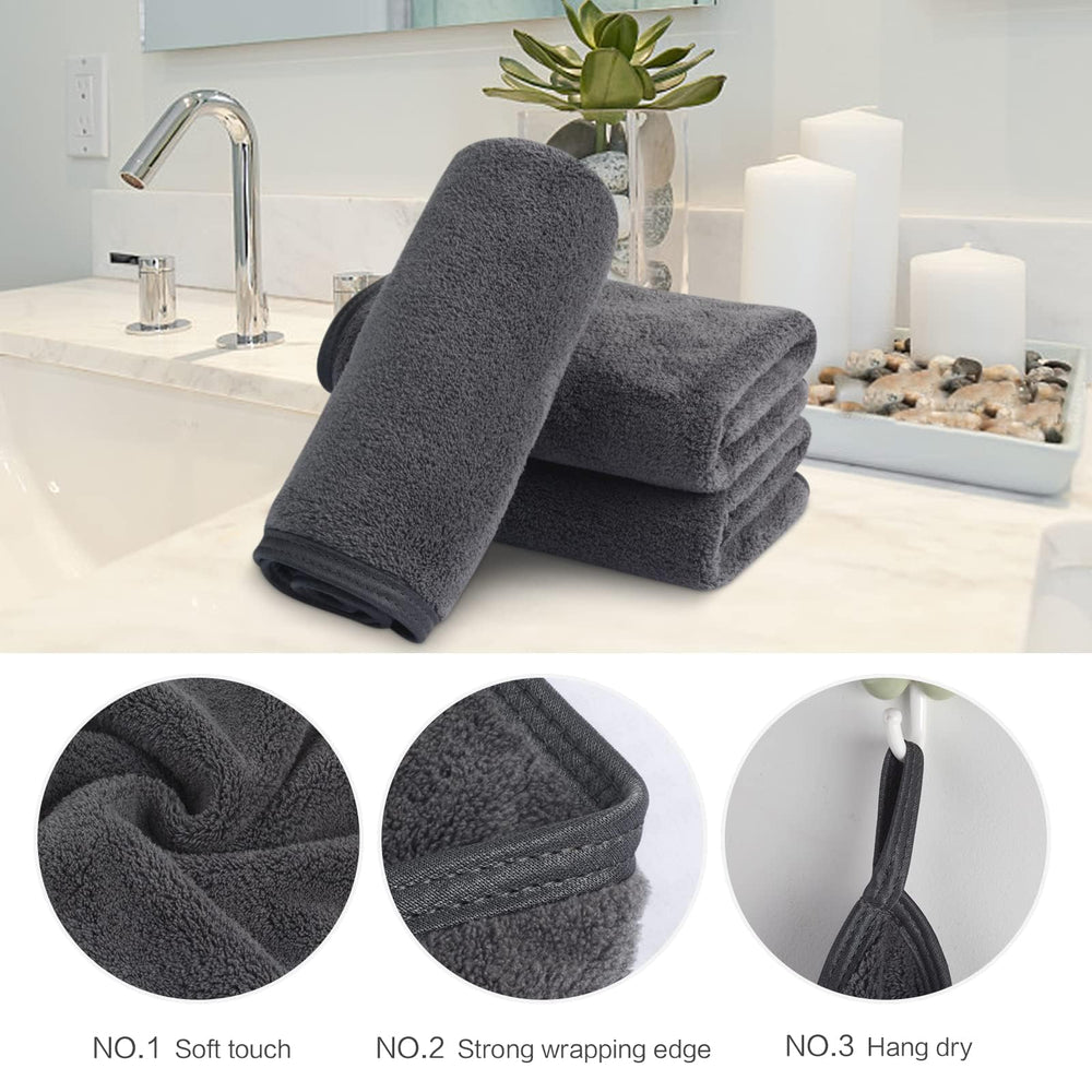 SINLAND cloth displayed on bath shelf showing tidy storage and convenience