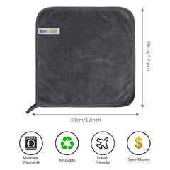 SINLAND wet cloth with water dripping illustrating fast-drying performance