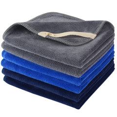 SINLAND front packaging showing six colorful washcloths and fast-dry benefit