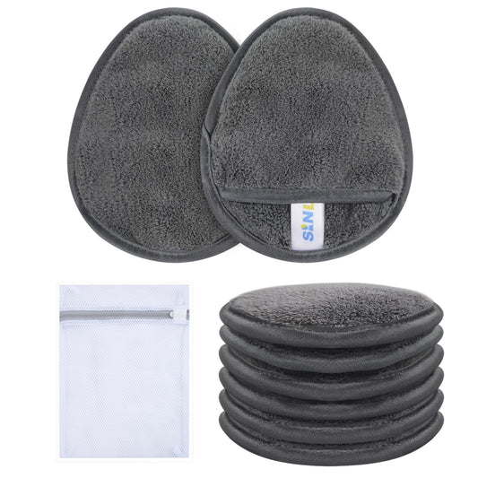SINLAND front view of grey pad pack showing reusable benefit