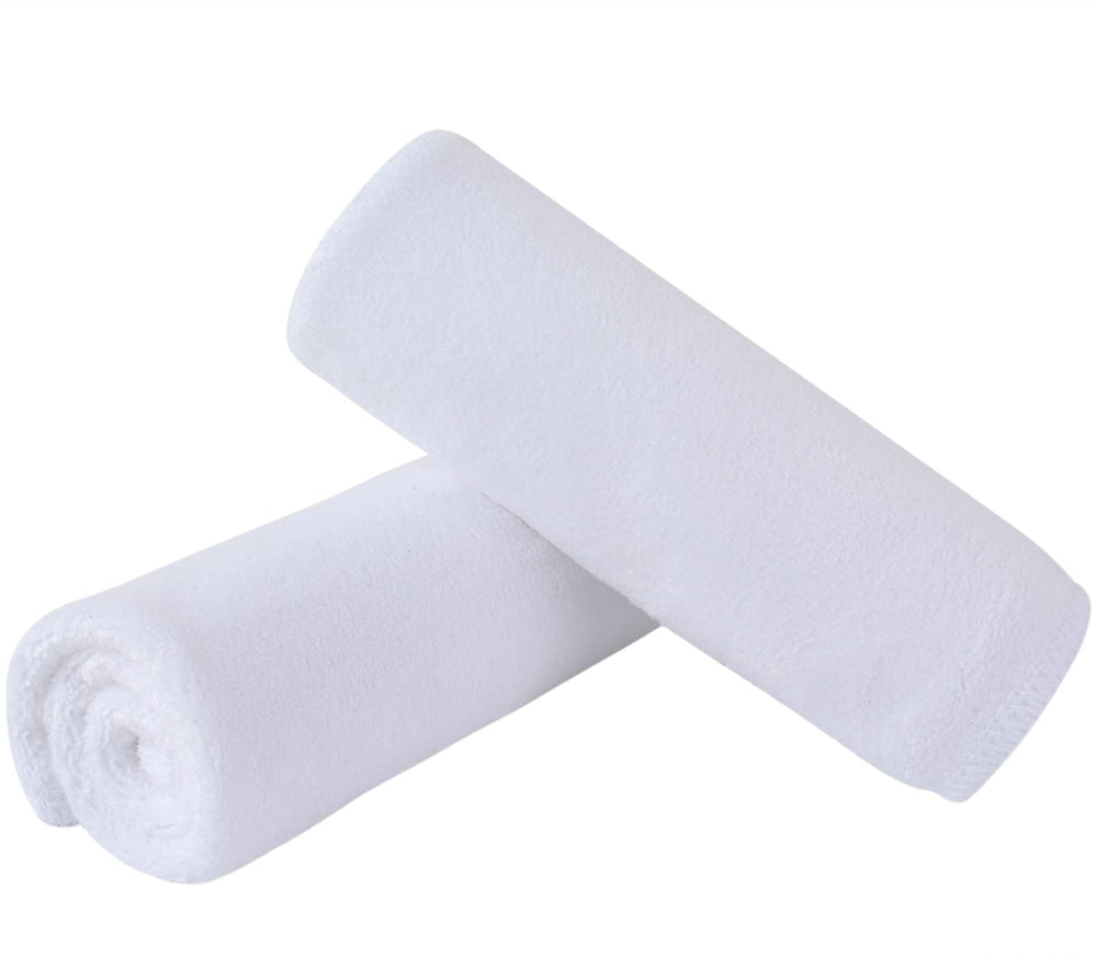 SINLAND front packaging view showing two white microfiber cloths for easy cleansing