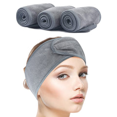 SINLAND front view of three-pack headbands showing compact packaging and convenience