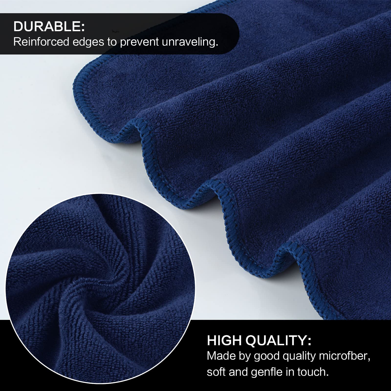 SINLAND wipe removing makeup with water demonstrating effective, chemical-free cleansing