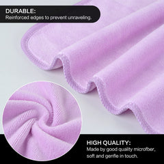 SINLAND cloth beside ruler showing 12x12 size for face and travel convenience