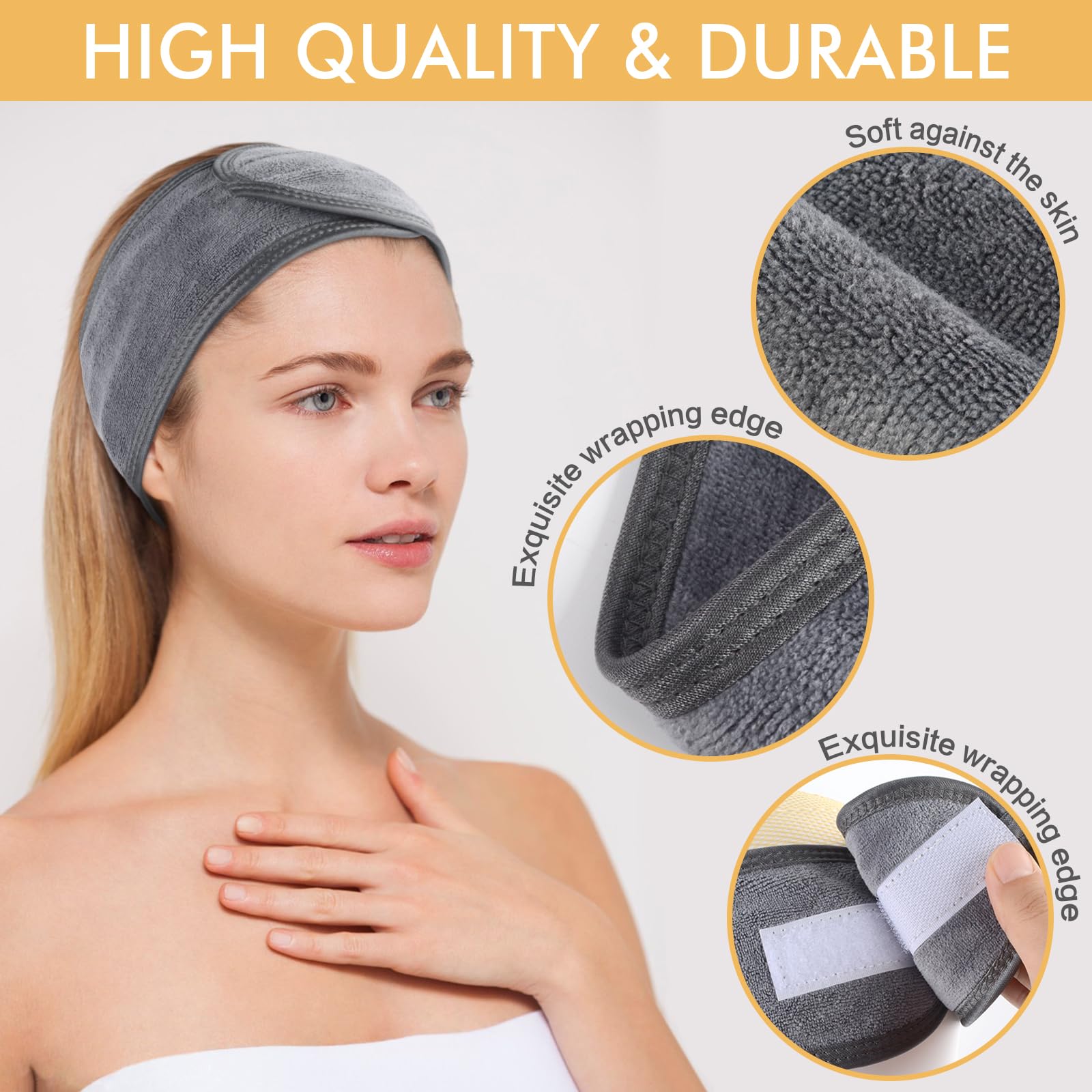 SINLAND close-up of terry microfiber texture highlighting softness and absorbency