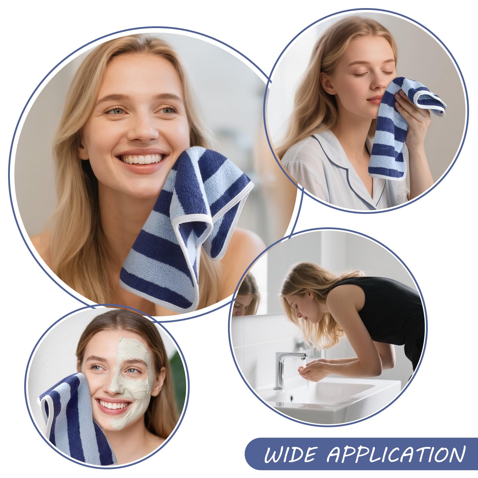 SINLAND washcloth in a travel bag illustrating portability and fast-drying benefit