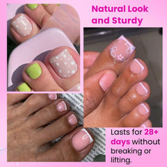 SINOKAME close-up of matte textured surface on a toe tip improving adhesive grip