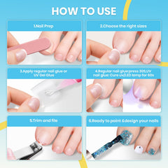 SINOKAME soak-off removal setup showing gentle removal and care