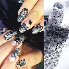 SINSEN foil rolls spread out to show variety and quantity for multiple manicures