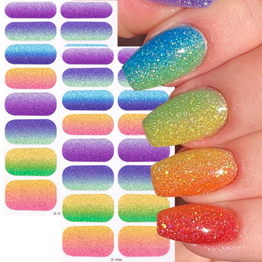 SINSEN close-up of gradient sheets highlighting design variety and easy selection