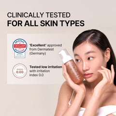SIORÉ before and after skin comparison indicating improved glow