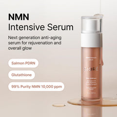 SIORÉ dropper dispensing serum, illustrating precise application and concentrated formula