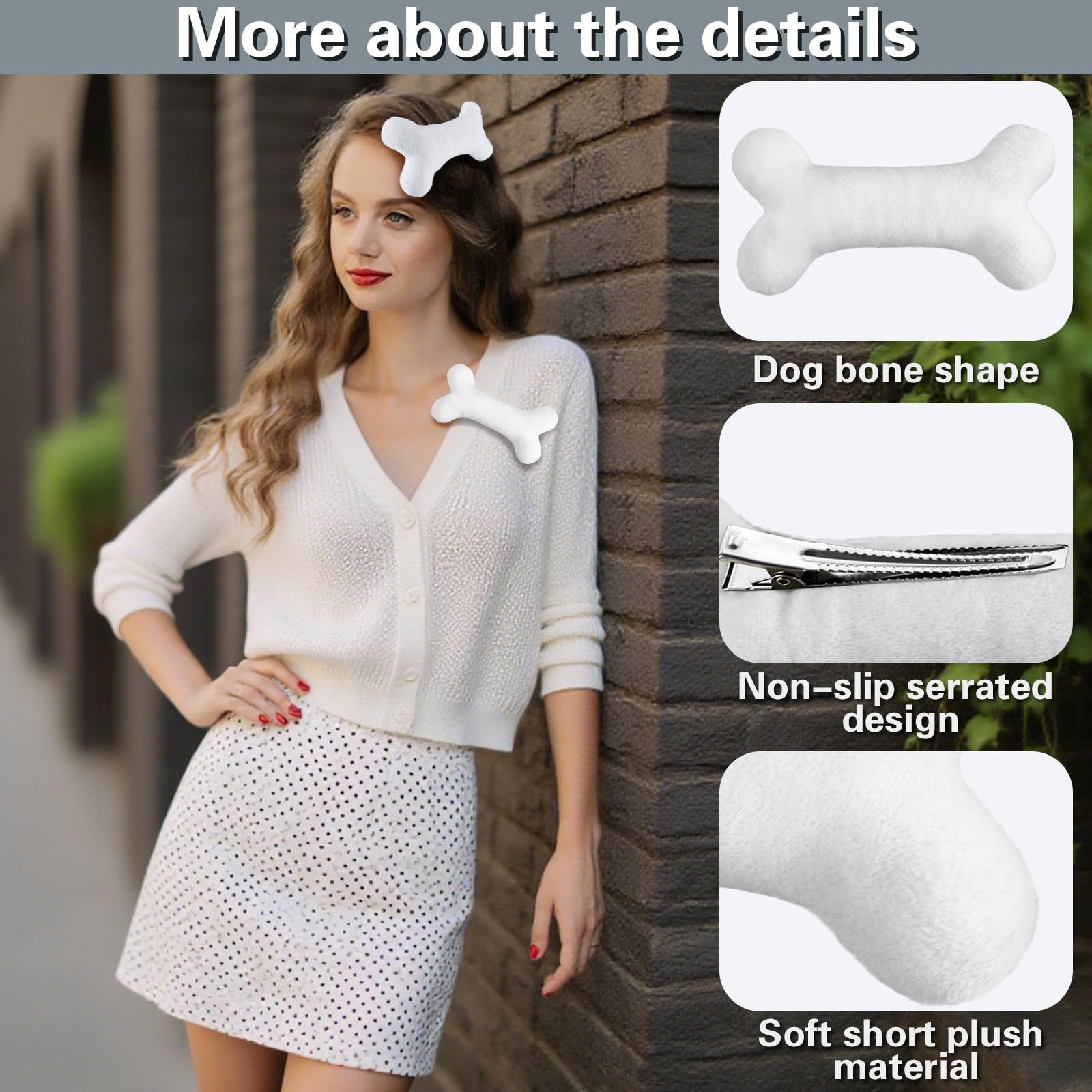 SIOTMERA plush close-up showing texture and gentle hair protection