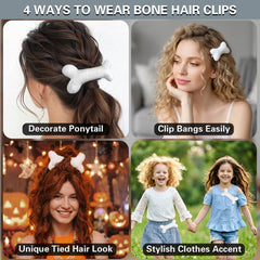 SIOTMERA large bone clip holding thick hair for stable everyday wear