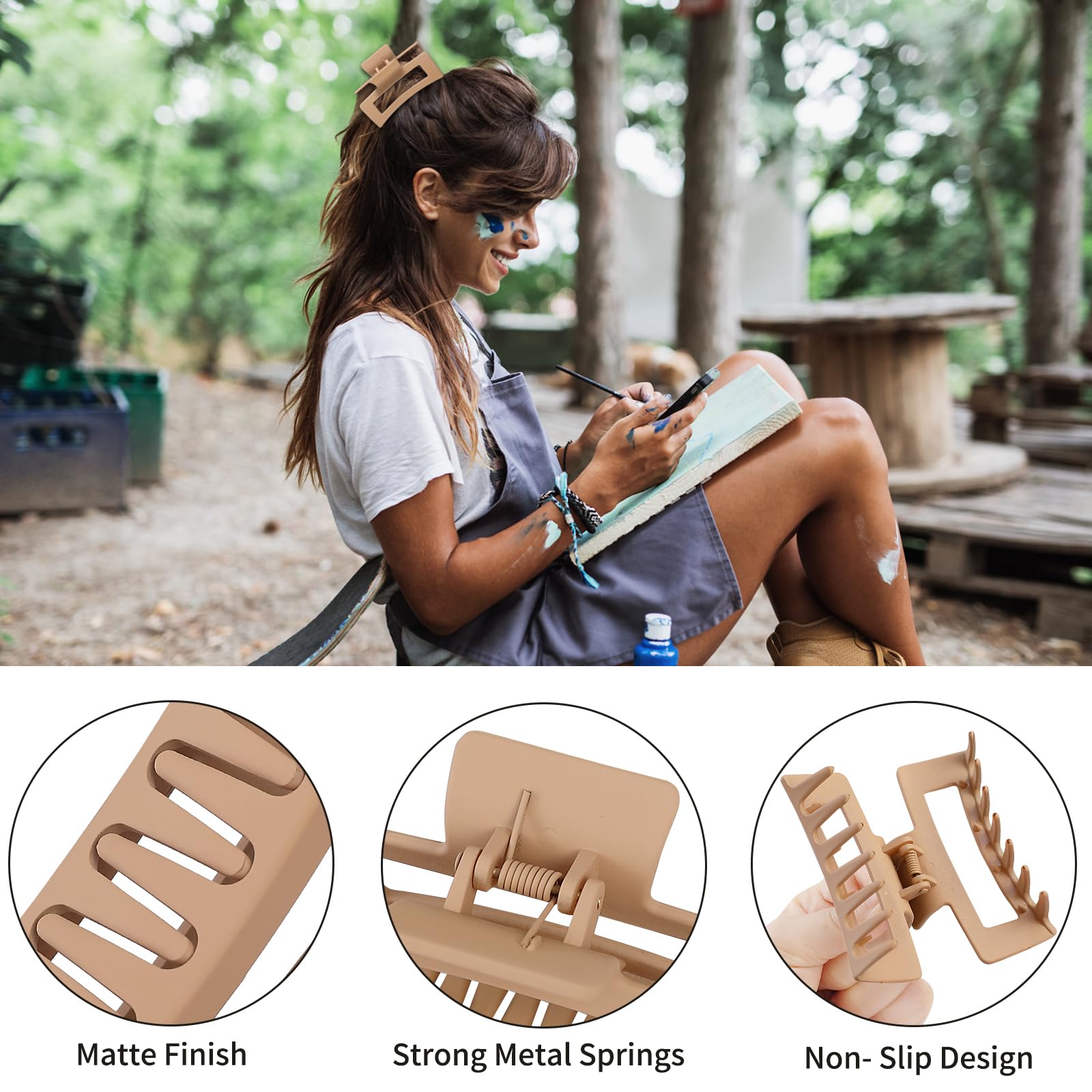 Sisiaipu clips held in hand for scale showing compact 3.5-inch size and portability