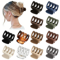 Sisiaipu colorful array of 12 clips offering outfit-matching versatility