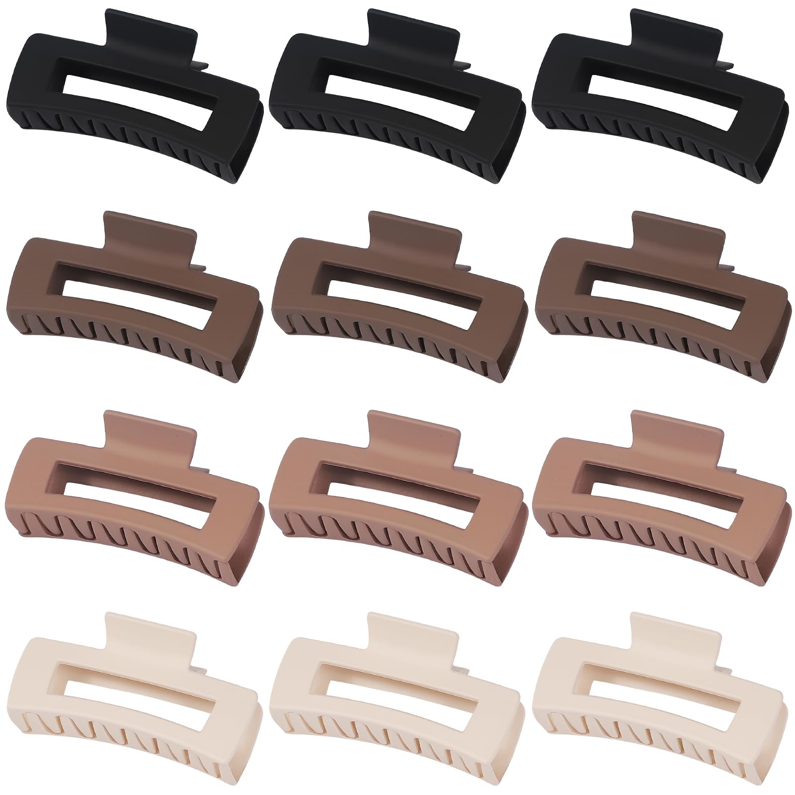 Sisiaipu color variation arrangement showing matte black brown and white options