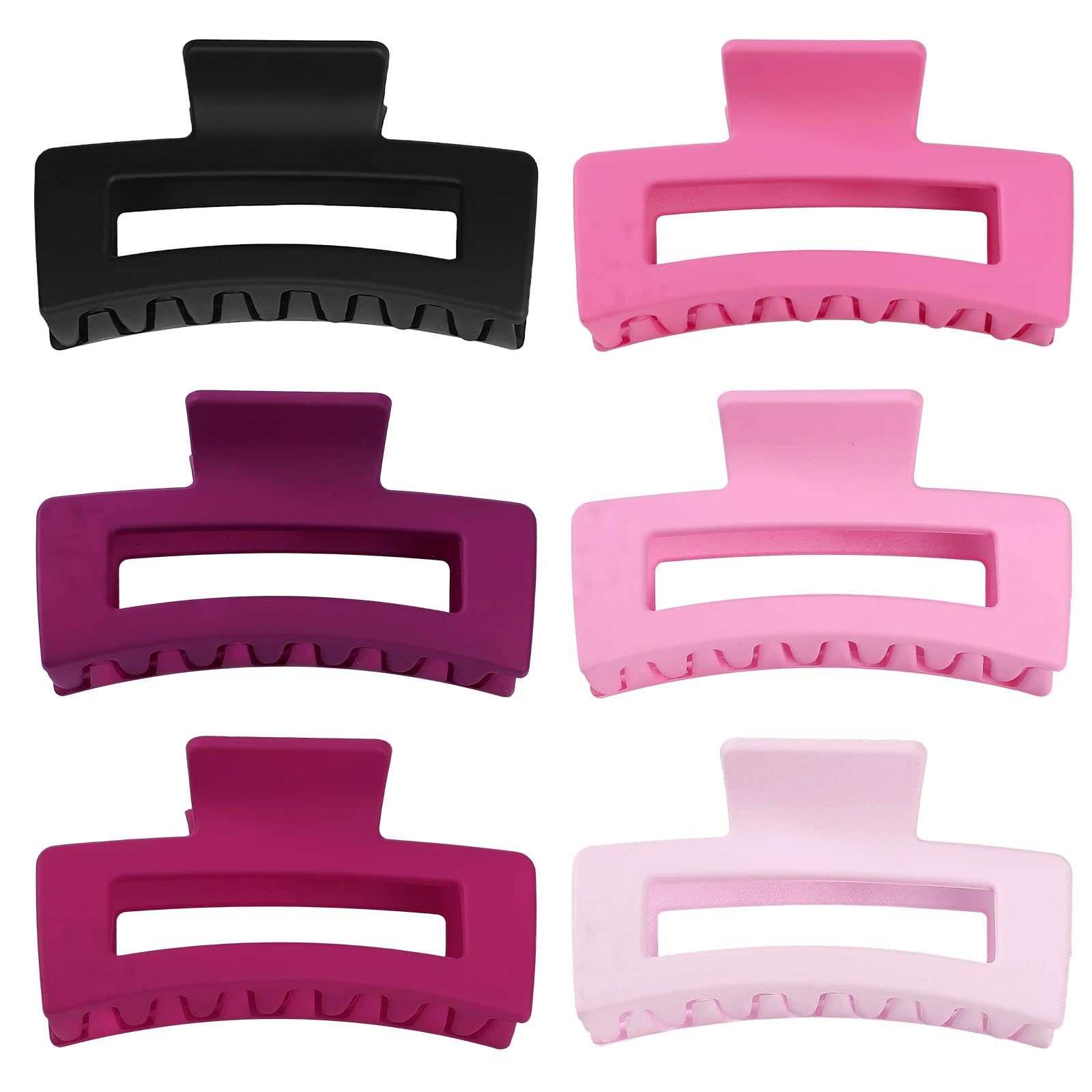 Sisiaipu six colors laid out highlighting black purple pink variety benefit