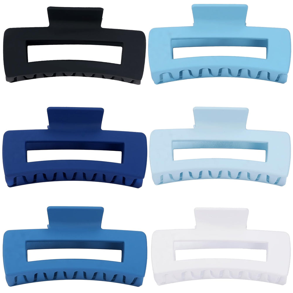 Sisiaipu flat lay of six clips displaying color variety and styling options