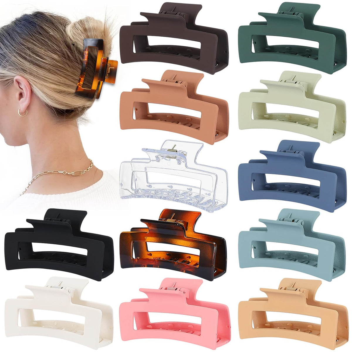 Sisiaipu front packaging showing full 12-pack and color variety for easy outfit matching