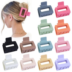 Sisiaipu front view of 12 colorful clips showing compact storage and convenience