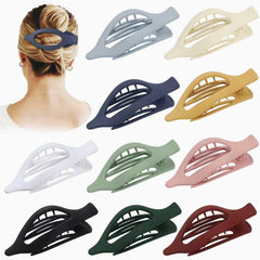 Sisiaipu front packaging showing ten colorful flat clips and convenience