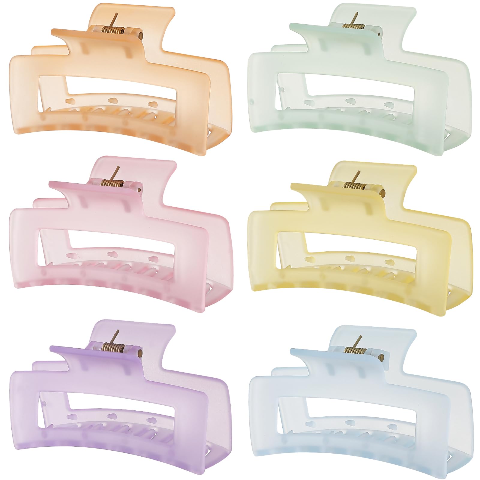 Sisiaipu front packaging showing six pastel clips, easy outfit coordination benefit