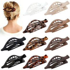 Sisiaipu front view of ten-clips pack showing leopard and neutral tones, offers variety