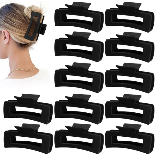 Sisiaipu front packaging showing 12 black claw clips for easy replacement
