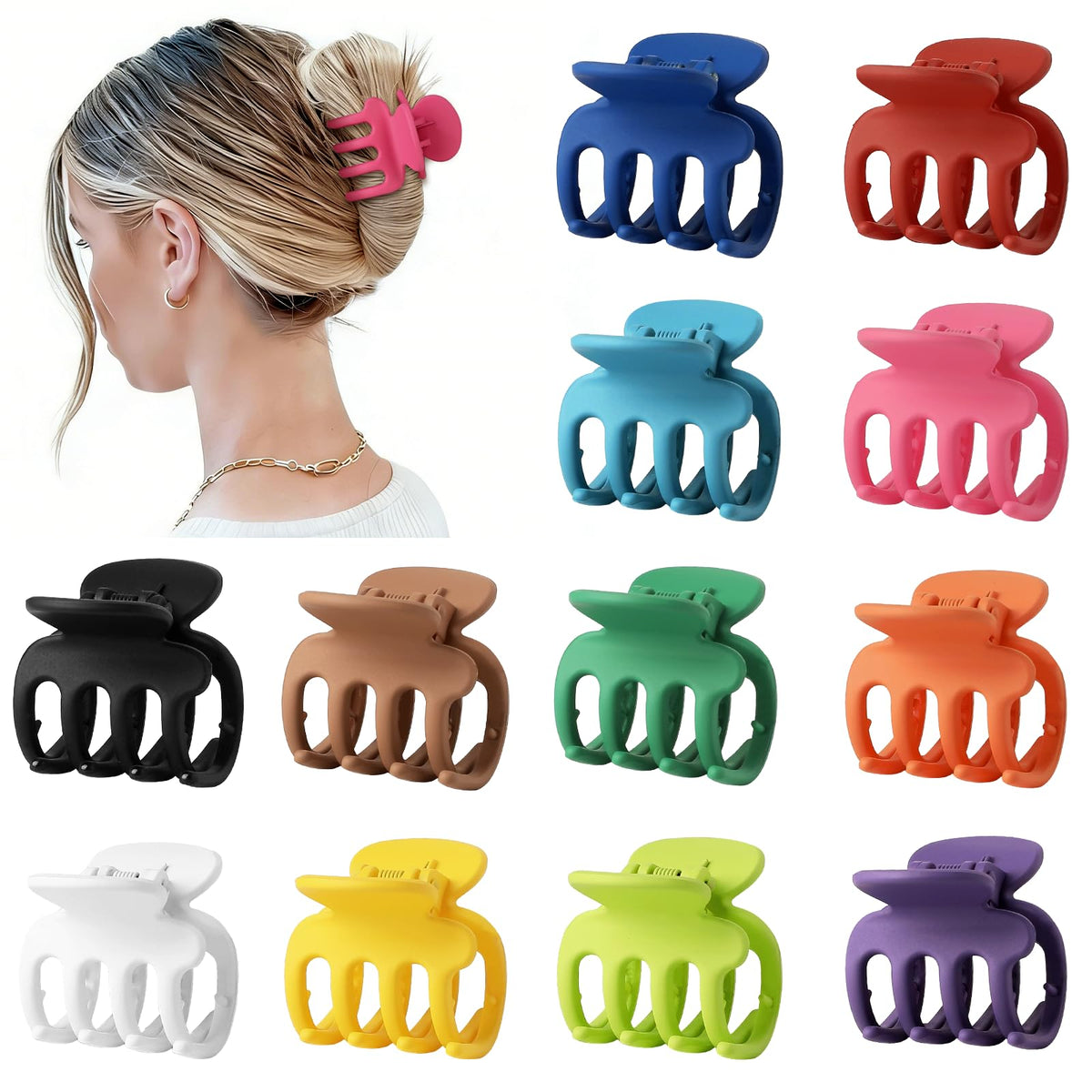 Sisiaipu front packaging showing full 12-color clip set for quick selection