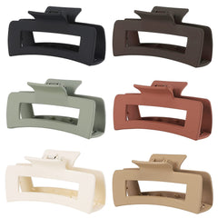 Sisiaipu front view of six brown clips showing the set and packaging benefit