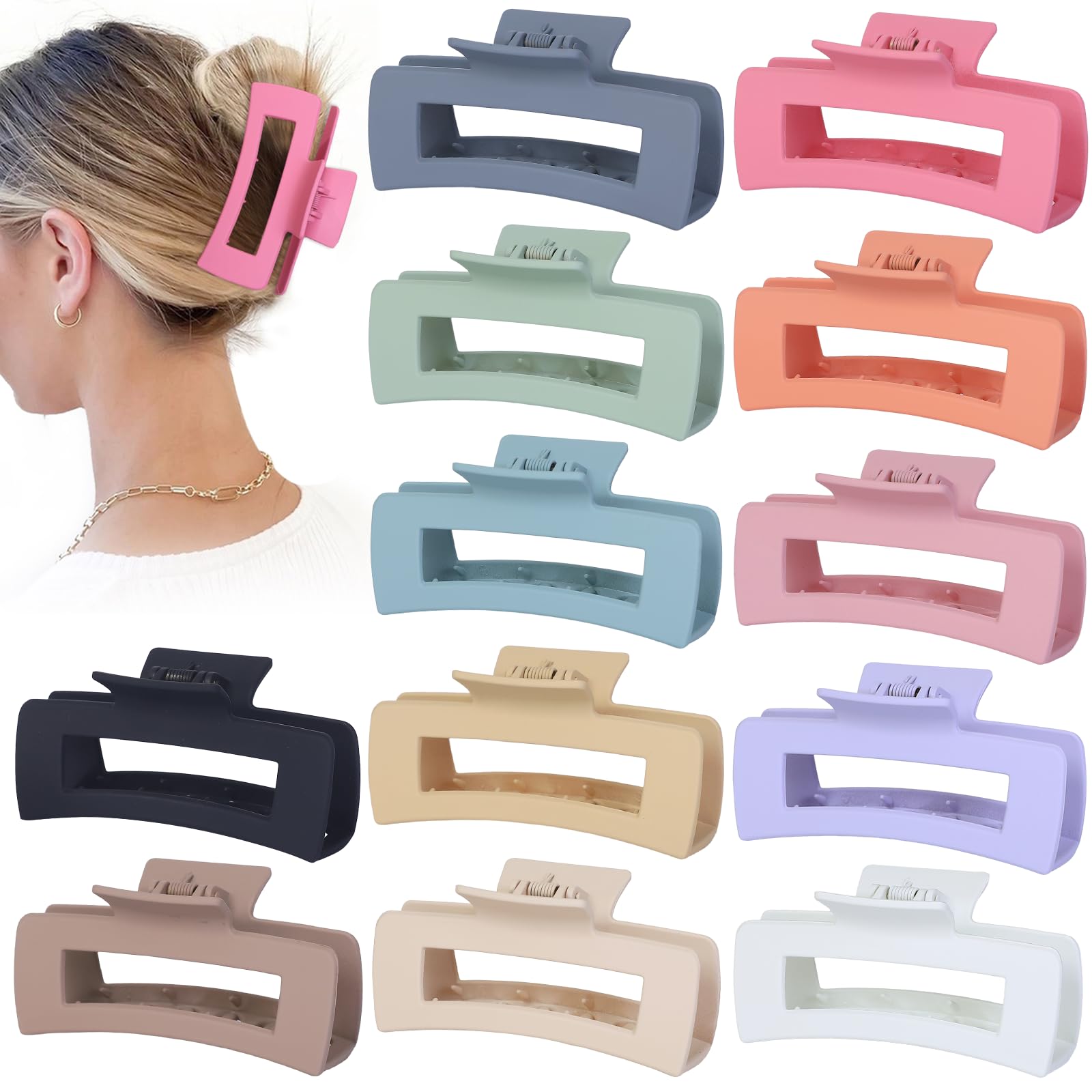 Sisiaipu front view of jumbo clip showing secure hold benefit