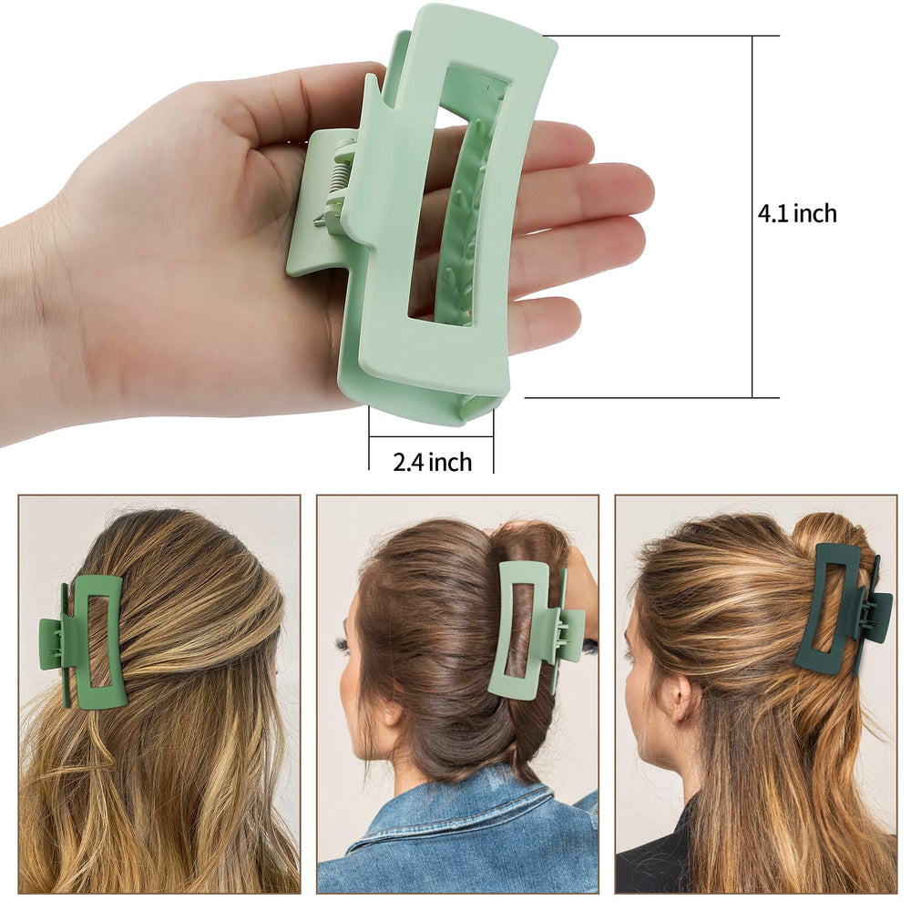 Sisiaipu clip holding a full ponytail with comfortable support
