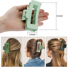 Sisiaipu clip holding a full ponytail with comfortable support