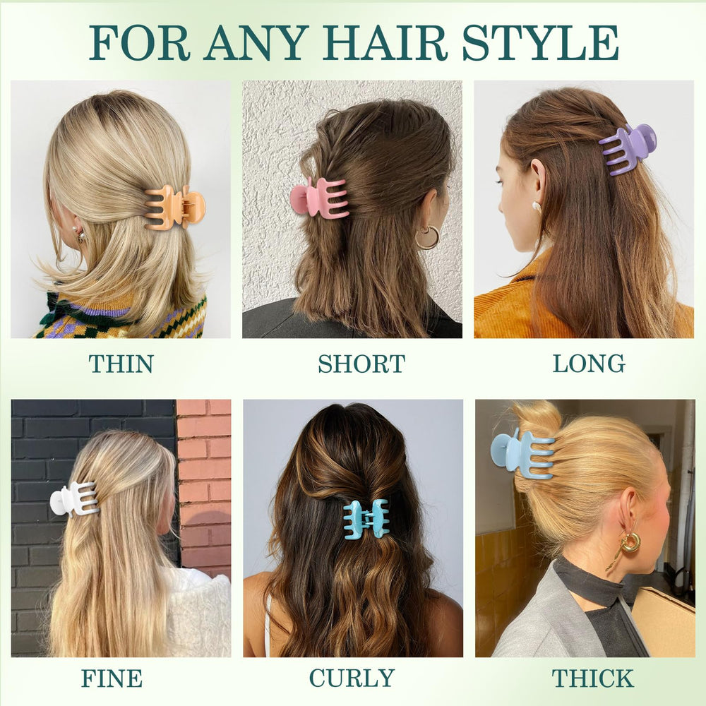 Sisiaipu clip in hair securing half-up style for comfortable all-day wear