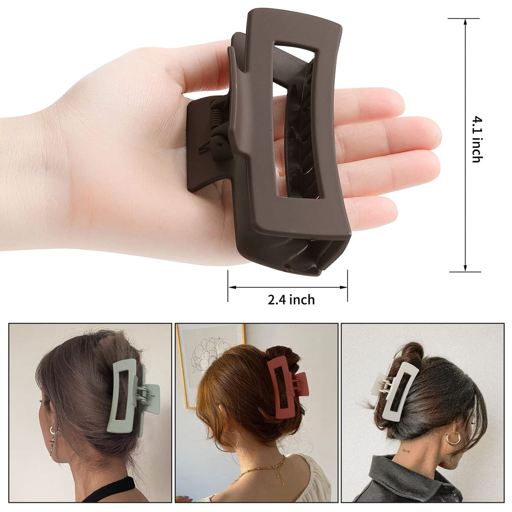 Sisiaipu clip holding a high bun demonstrating secure hold benefit