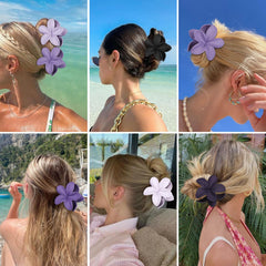 Sisiaipu array of six colored clips laid flat for easy outfit matching