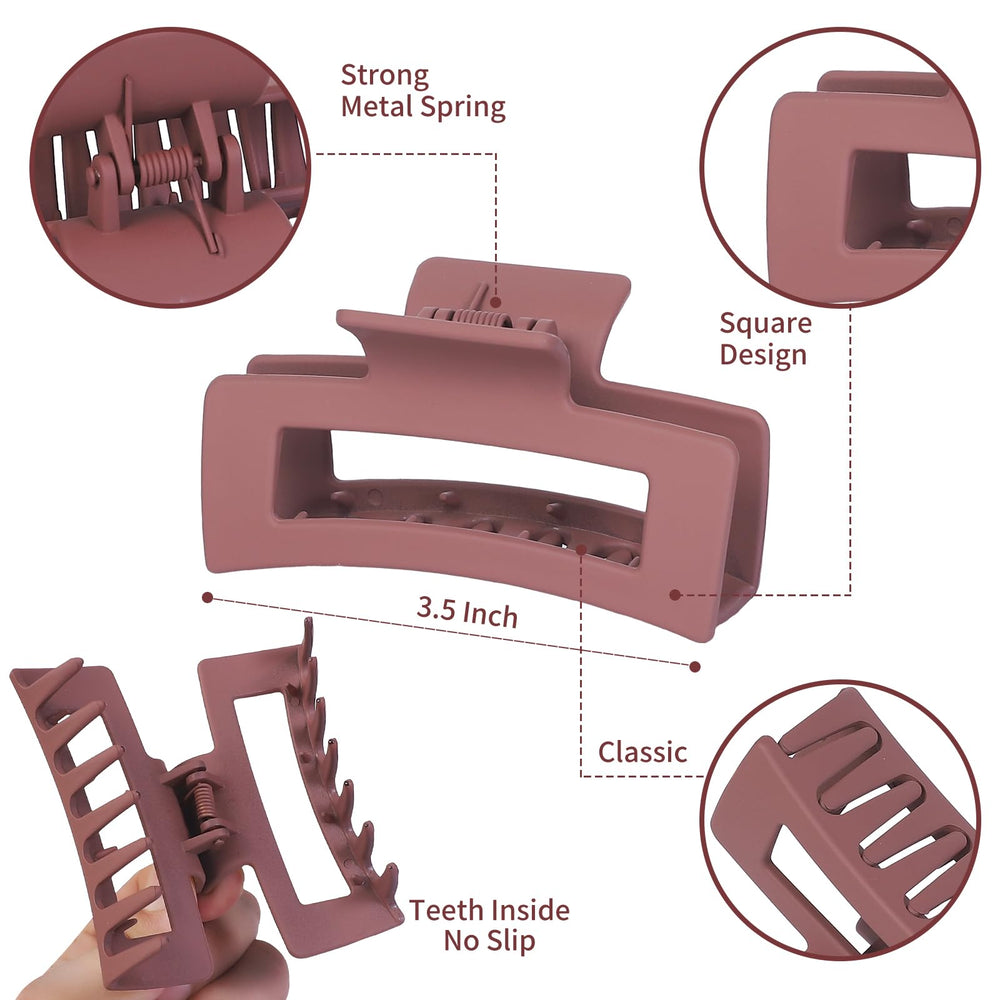 Sisiaipu clip securing medium hair, showing secure hold and tidy style