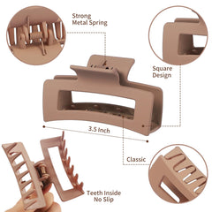 Sisiaipu open clip highlighting metal spring and hinge for strong hold